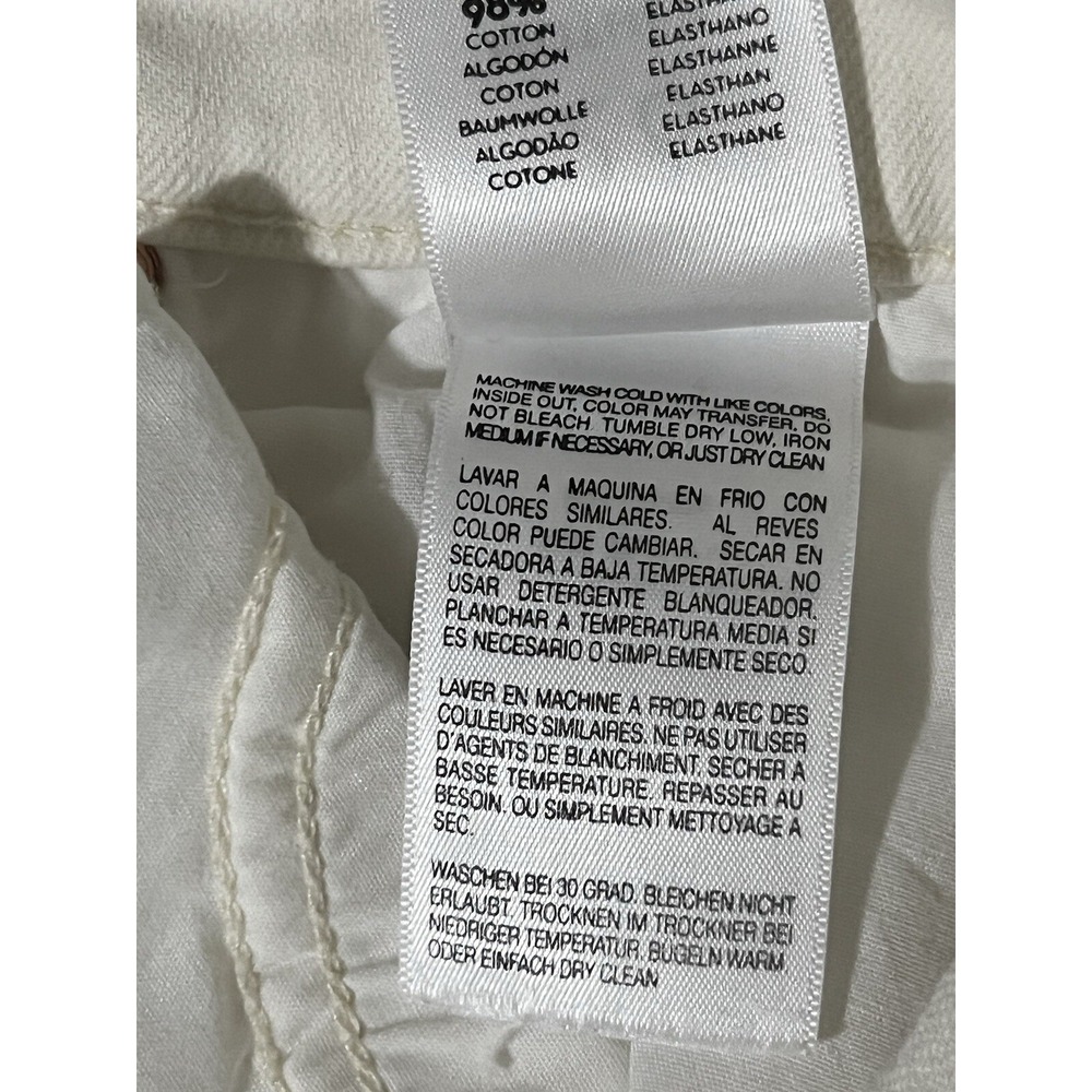 MOTHER White Ankle Crop Jeans - Picture 13 of 16